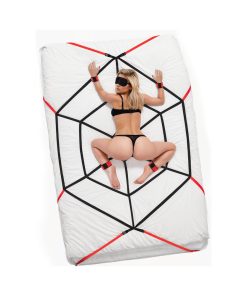 Lux Fetish Webbed Up Bedspreader Restraint System