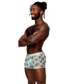 Male Power The Matchmaker Seamless Sheer Short Flamingo M