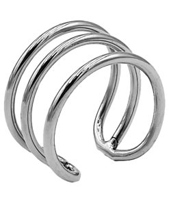 Rouge Stainless Steel Triple Wire Glans Ring