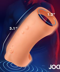 Jock Vibrating Silicone Penis Sleeve Medium
