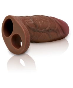 Jock Silicone Penis Extension Sleeve Dark