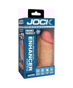 Jock Silicone Penis Extension Sleeve Light