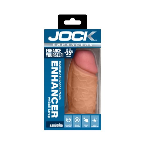 Jock Silicone Penis Extension Sleeve Medium - Image 11