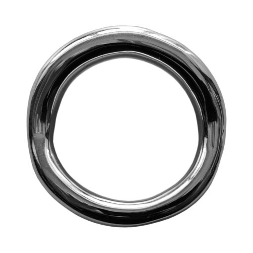 Rouge Stainless Steel Ergonomic Cock Ring - Image 3