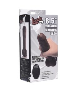 Loadz 8.5 In. Squirting Dildo Dark