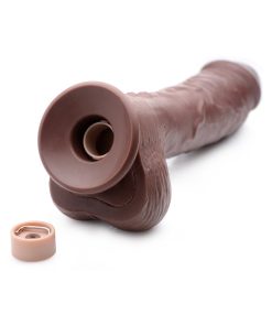 Loadz 8.5 In. Squirting Dildo Dark