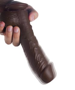 Loadz 8.5 In. Squirting Dildo Dark