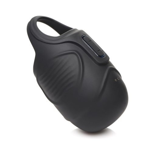 Trinity Men 7X Vibrating Ball Stretcher – Silicone Ball Vibe for Men, Waterproof and Rechargeable - Image 4