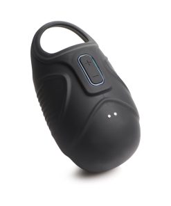 Trinity Men 7X Vibrating Ball Stretcher – Silicone Ball Vibe for Men, Waterproof and Rechargeable