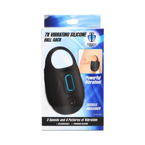 Trinity Men 7X Vibrating Ball Stretcher – Silicone Ball Vibe for Men, Waterproof and Rechargeable - Image 11