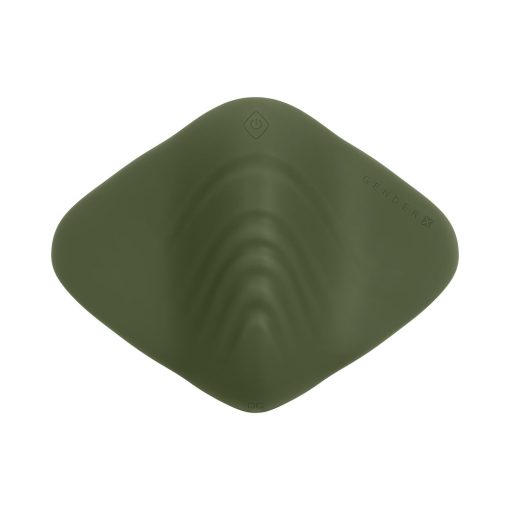 Gender X Pleasure Pad Rechargeable Grinding Pad & Stroker Silicone Green - Image 2