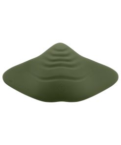 Gender X Pleasure Pad Rechargeable Grinding Pad & Stroker Silicone Green