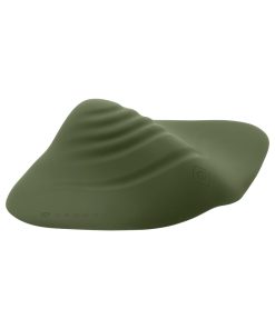Gender X Pleasure Pad Rechargeable Grinding Pad & Stroker Silicone Green