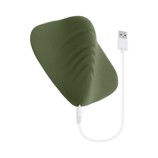 Gender X Pleasure Pad Rechargeable Grinding Pad & Stroker Silicone Green - Image 12