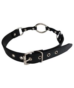 Rouge Fetish Play Vegan O-Ring Gag Black