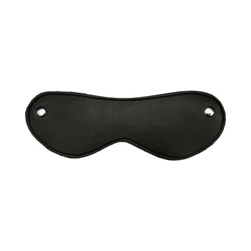 Rouge Fetish Play Vegan Blindfold Black - Image 2