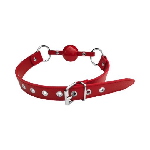 Rouge Fetish Play Vegan Ball Gag Red - Image 4