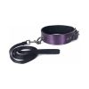 Galaxy Legend Collar And Leash Purple
