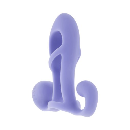 Playboy Fantasy Cage – Rechargeable Silicone Penis Extension Vibrator with Dual Motors - Image 5
