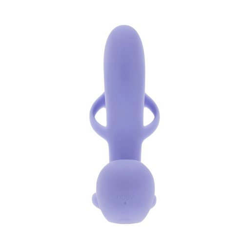 Playboy Fantasy Cage – Rechargeable Silicone Penis Extension Vibrator with Dual Motors - Image 7