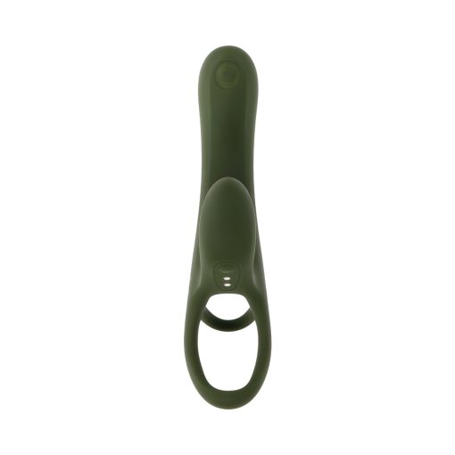 Zero Tolerance Strap Tap & Go  Rechargeable Vibrating Girth Enhancer Silicone Green - Image 7