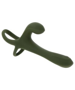 Zero Tolerance Vibrating Girth Enhancer – Strap-On Silicone Remote Control Toy