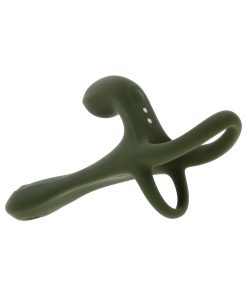 Zero Tolerance Vibrating Girth Enhancer – Strap-On Silicone Remote Control Toy