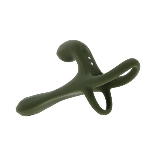 Zero Tolerance Strap Tap & Go  Rechargeable Vibrating Girth Enhancer Silicone Green - Image 9