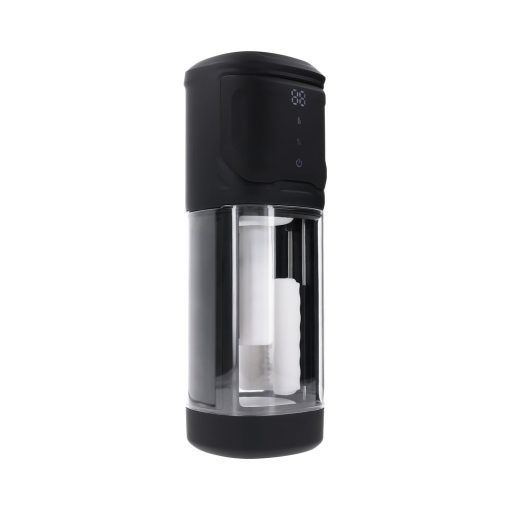 Playboy Side Piece Vibrating Warming Stroker Rechargeable Black - Image 5