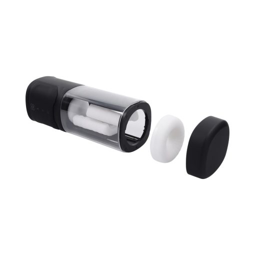 Playboy Side Piece Vibrating Warming Stroker Rechargeable Black - Image 11