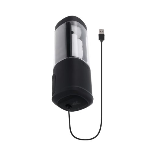 Playboy Side Piece Vibrating Warming Stroker Rechargeable Black - Image 13