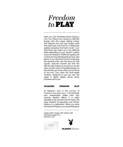 Playboy Side Piece Vibrating Warming Stroker Rechargeable Black