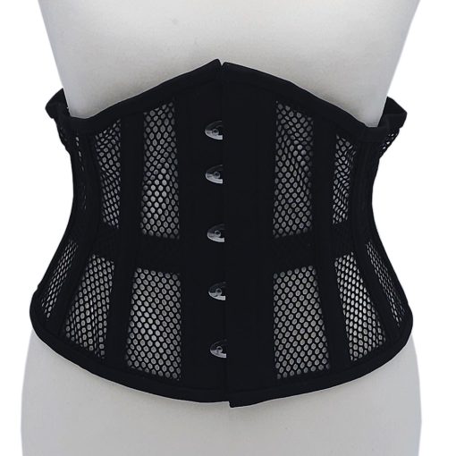 Rouge Mesh Corset Black 3Xl/4Xl