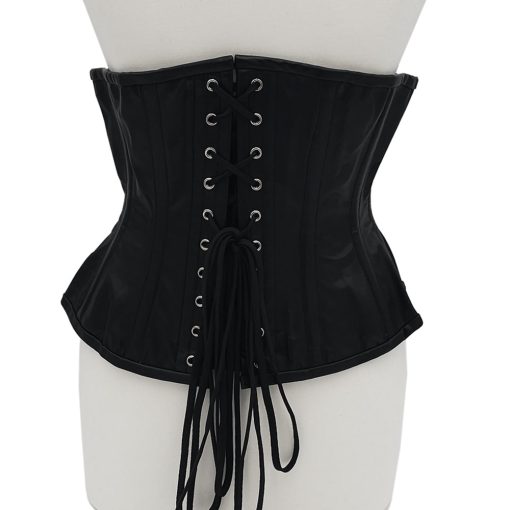 Rouge Leather Corset Black L/Xl - Image 2