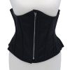 Rouge Leather Corset Black 3Xl/4Xl