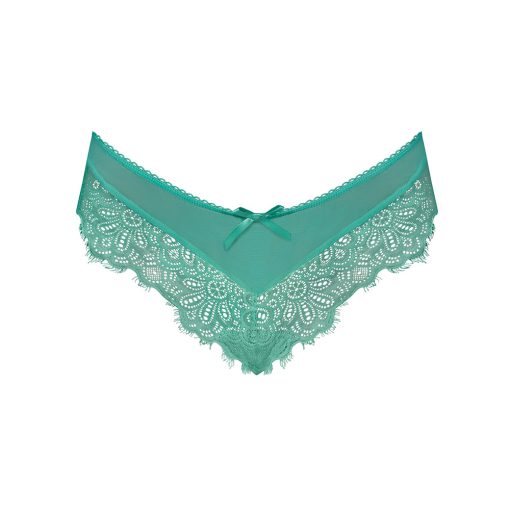 Magic Silk Caribbean Crush Low Rise Cheeky Panty Aqua Glow S/M - Image 3
