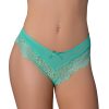 Magic Silk Caribbean Crush Low Rise Cheeky Panty Aqua Glow L/Xl
