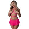 Magic Silk Pink Kink Harness Top