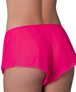 Magic Silk Pink Kink Flowy Boy Short Pink Glow S/M