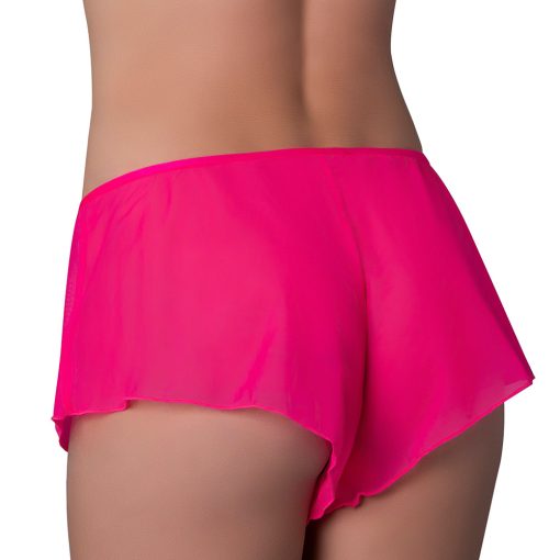 Magic Silk Pink Kink Flowy Boy Short Pink Glow S/M - Image 2