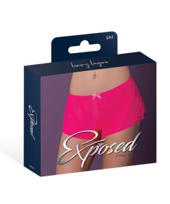 Magic Silk Pink Kink Flowy Boy Short Pink Glow S/M