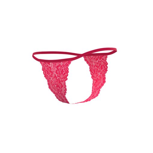 Magic Silk Get It Girl Bra, Skirt & Thong Set Diva Pink S/M - Image 7