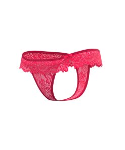 Magic Silk Get It Girl Flutter Thong Diva Pink L/Xl