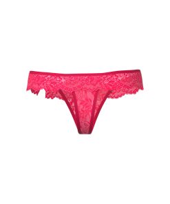 Magic Silk Get It Girl Flutter Thong Diva Pink L/Xl