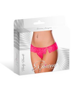 Magic Silk Get It Girl Flutter Thong Diva Pink L/Xl