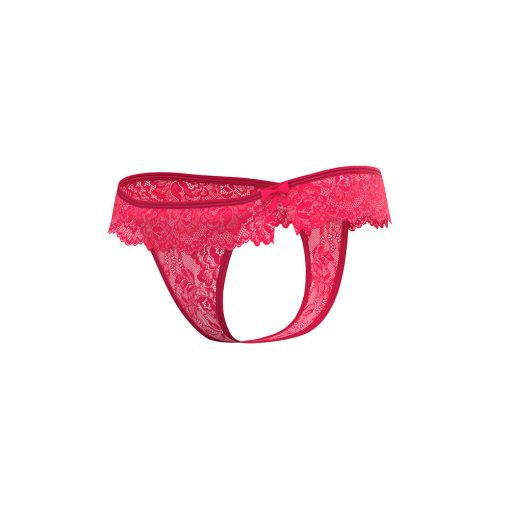 Magic Silk Get It Girl Flutter Thong Diva Pink Queen Size - Image 4