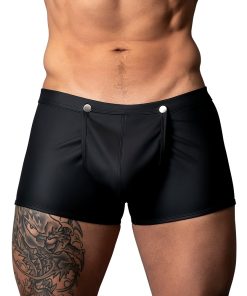 Male Power Oh Snap! Snap Off Short Black S
