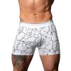 Male Power Soo Cumfy Boxer Brief Black/White Xl
