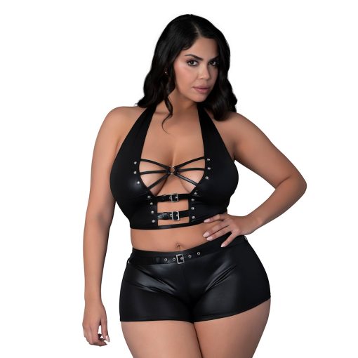 Lust Fetish Thalia Black Queen Size - Image 2