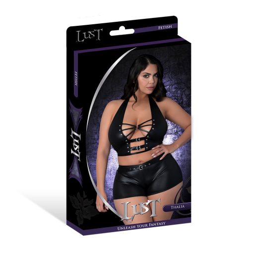 Lust Fetish Thalia Black Queen Size - Image 5
